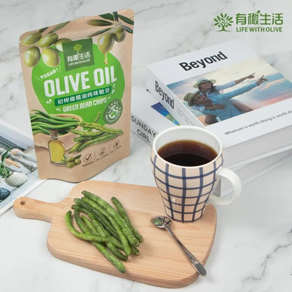 有橄生活初榨橄欖油純味敏豆 50g-全素 