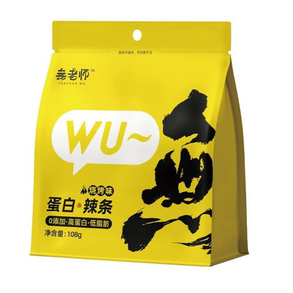 小森無老師高蛋白植物肉辣條(燒烤味)-全素108g 