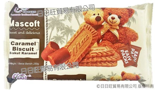 麥斯香濃焦糖脆餅250g-全素 