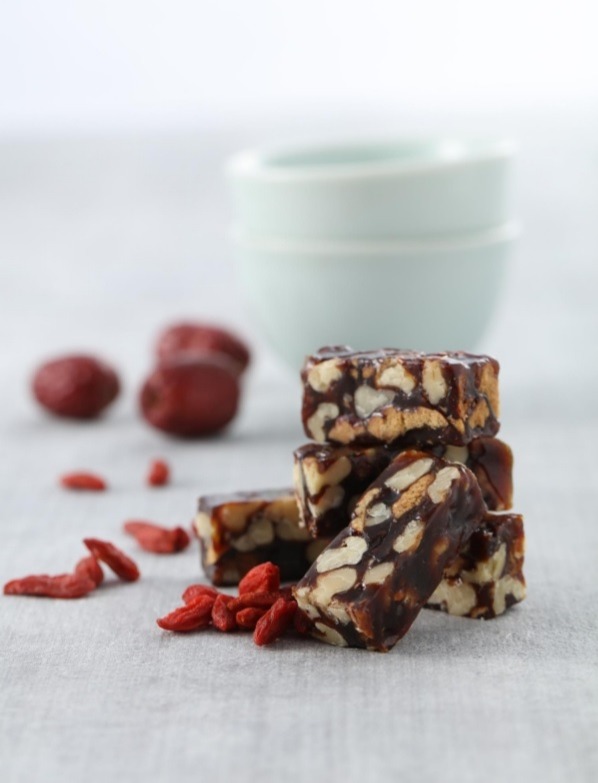 櫻桃爺爺核桃糕(紅棗)100g-全素 