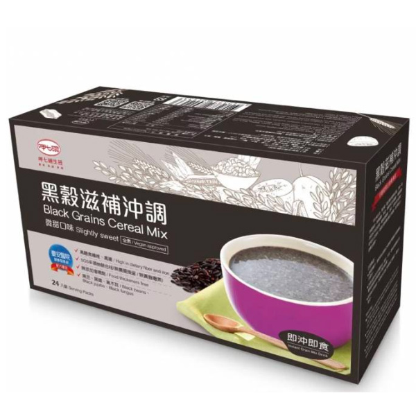 呷七碗黑穀滋補沖調32g*24入-全素 
