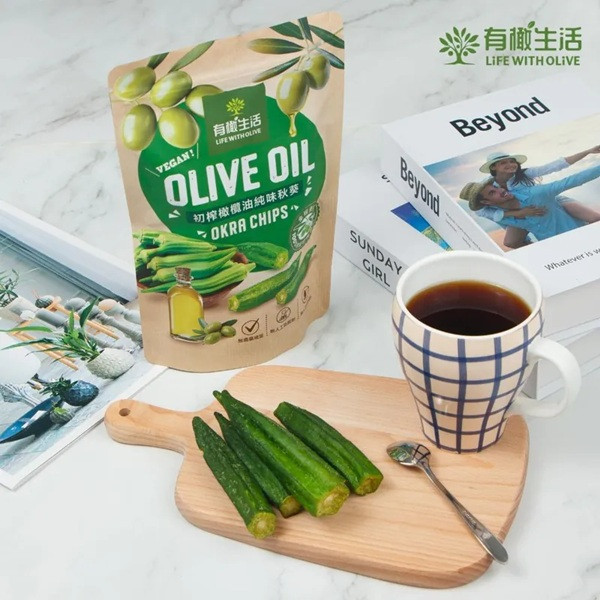 有橄生活初榨橄欖油純味秋葵 50g-全素 
