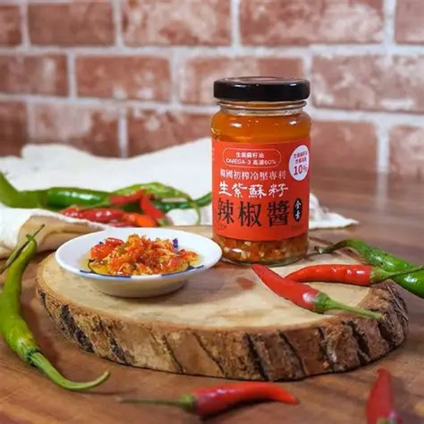 韓國初榨冷壓專利生紫蘇辣椒醬100g-全素 