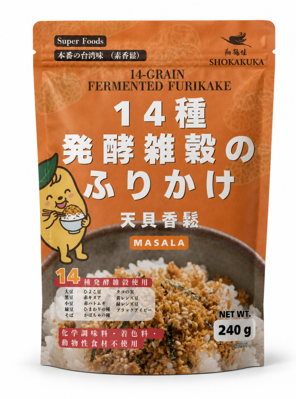 翔鶴佳什豆天貝香鬆印度MaSaLa風味240g-全素 