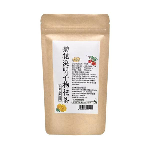 曼寧菊花決明子枸杞茶60g-全素 