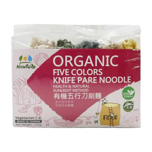 展康有機五行刀削麵375g-全素 