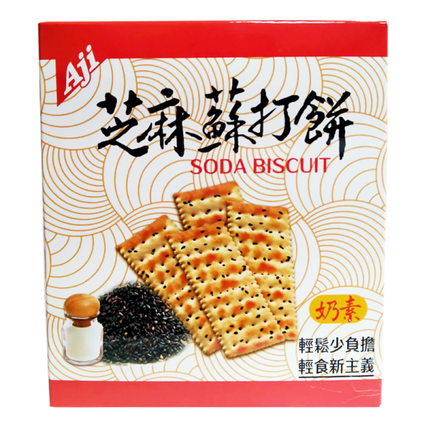 AJI芝麻蘇打餅300g-奶素 