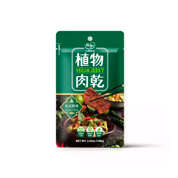 Hoya植物肉乾(泰式檸檬)50g-全素 