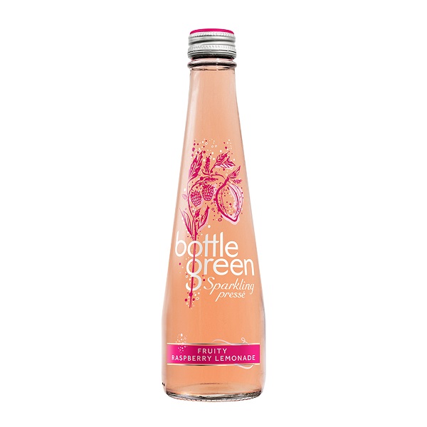 Bottle Green檸檬&覆盆莓氣泡飲275ml-全素 