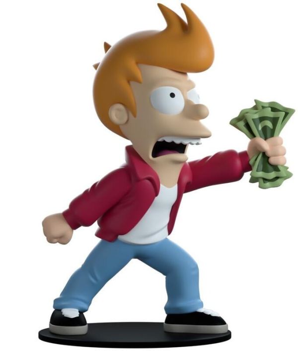 【史派克工廠】結單25年8月 飛出個未來 把我的錢拿去弗萊 5.2吋 不可動 搪膠公仔 0625 飛出個未來 把我的錢拿去弗萊 5.2吋 不可動 搪膠公仔