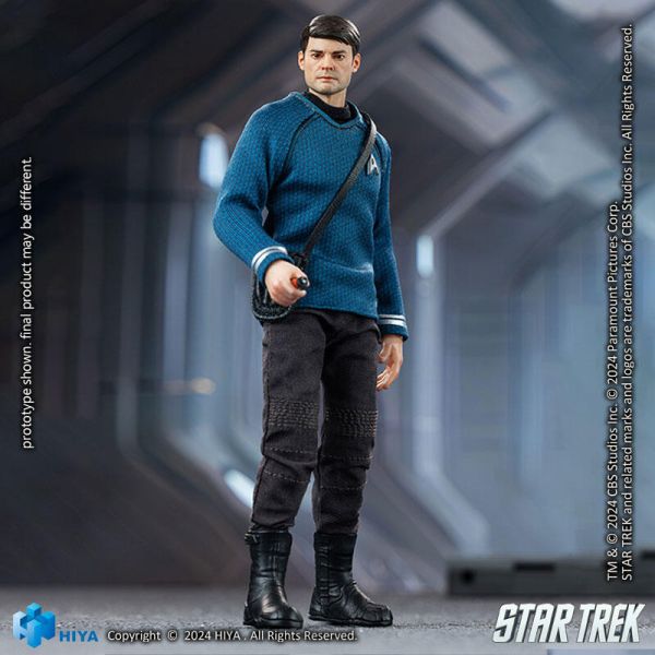 【史派克工廠】結單 預購25年Q1 HIYA 海雅 超級精緻系列 1/12 星際迷航 2009 麥考伊 0524 HIYA 海雅 超級精緻系列 1/12 星際迷航 2009 麥考伊