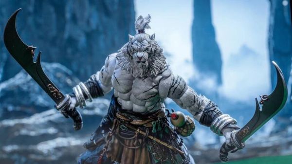 【史派克工廠】現貨 限定 匠盟 福瑞星球 1/12 隱世老翁 老虎 虎人 白虎 可動 高約22公分 X 限定 匠盟 福瑞星球 1/12 隱世老翁 老虎 虎人 白虎 可動 高約22公分 X