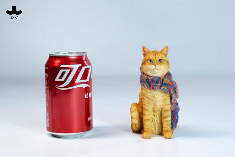 【史派克工廠】預購26年Q1 JXK 流浪貓鮑勃 Wandering Bob 橘貓 動物模型 0122 JXK 流浪貓鮑勃 Wandering Bob 橘貓 動物模型