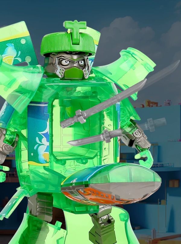 【史派克工廠】結單即將到貨 變形金剛 可樂汽水武士 可變形可動 4款可選 10.5cm 0820 變形金剛 可樂汽水武士 可變形可動 4款可選 10.5cm