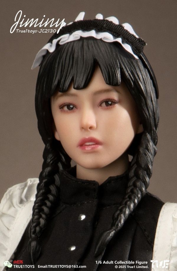 【史派克工廠】預購免運26年Q1 True1Toys 1/6 女僕吉米妮Jiminy 植髮 膠髮 2款 1020 True1Toys 1/6 女僕吉米妮Jiminy 植髮 膠髮 2款