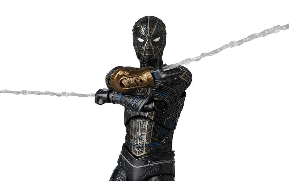 【史派克工廠】預購免運27年1月 MAFEX No.308 蜘蛛人 無家日 蜘蛛人 黑金戰衣 0414 MAFEX No.308 蜘蛛人 無家日 蜘蛛人 黑金戰衣