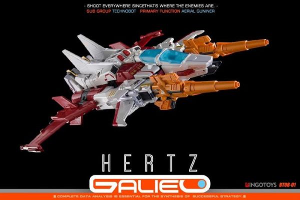 【史派克工廠】預購免運26年2月 BingoToys HERTZ 部份合金 變形機甲 計算王 鋼鞭 0114 BingoToys HERTZ 部份合金 變形機甲 計算王 鋼鞭