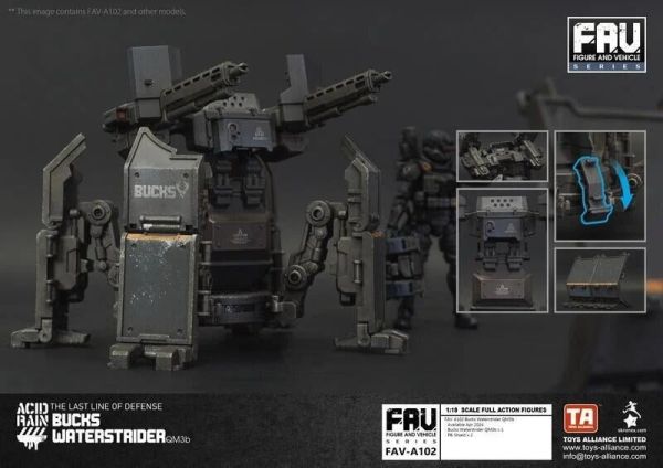 【史派克工廠】結單 預購4月 TOYS ALLIANCE 酸雨戰爭 FAV-A102 公鹿挺進者 QM3b 1009 TOYS ALLIANCE 酸雨戰爭 FAV-A102 公鹿挺進者 QM3b