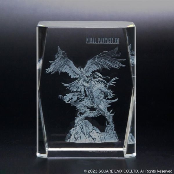 【史派克工廠】結單 預購23年6月 FINAL FANTASY 16 3D水晶玻璃 PHOENIX & IFRIT 0626 FINAL FANTASY 16 3D水晶玻璃 PHOENIX & IFRIT
