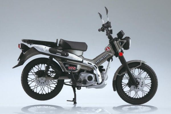 【史派克工廠】結單預購1月 青島 1/12 機車 Honda 本田 CT125 HUNTER CUB 消光金屬銀 1004 青島 1/12 機車 Honda 本田 CT125 HUNTER CUB 消光金屬銀