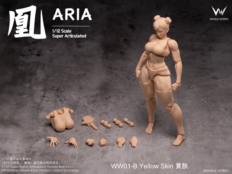 【史派克工廠】預購免運26年Q1 鯨工坊 6寸女素體 凜 凰 6款 1119 鯨工坊 6寸女素體 凜 凰 6款
