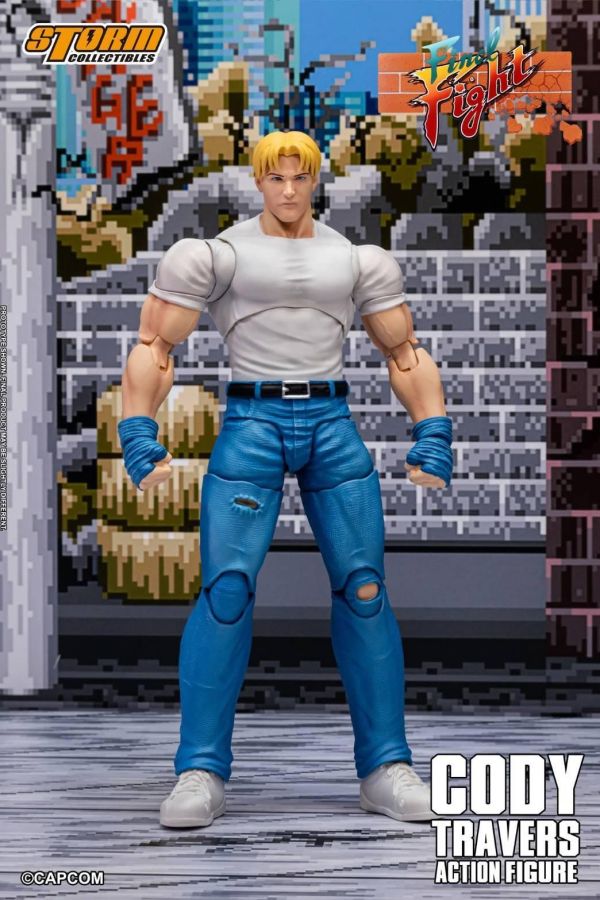 【史派克工廠】預購免運Q1 mp12代理 STORM ARENA 1/12 街頭快打 科迪 特拉弗斯 可動 0709 mp12代理 STORM ARENA 1/12 街頭快打 科迪 特拉弗斯 可動