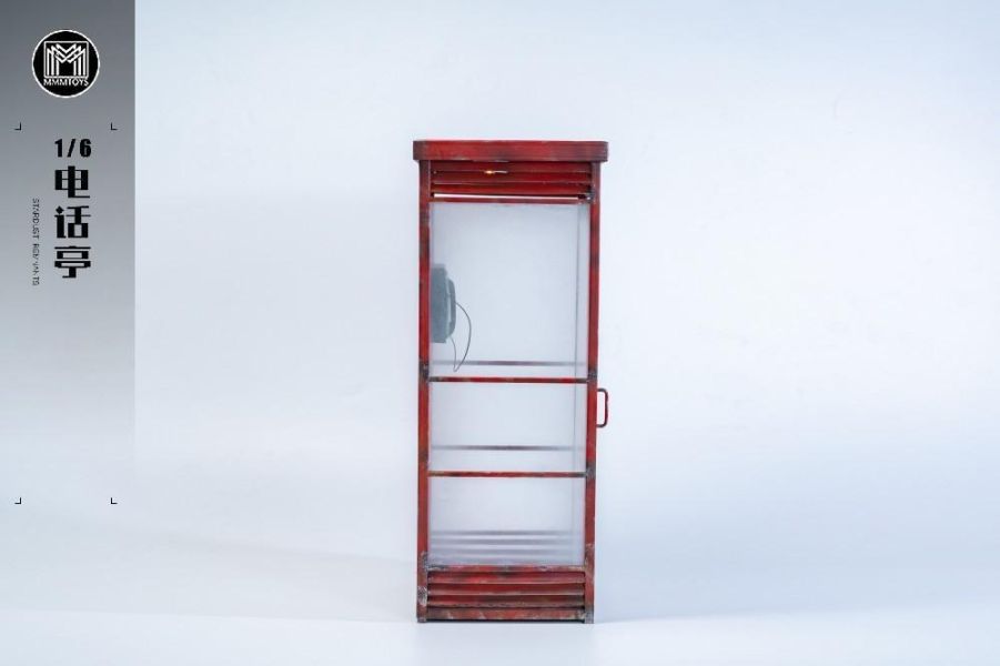 【史派克工廠】預購免運26年Q3 MMMTOYS 1/6 電話亭 M2608 0608 MMMTOYS 1/6 電話亭 M2608