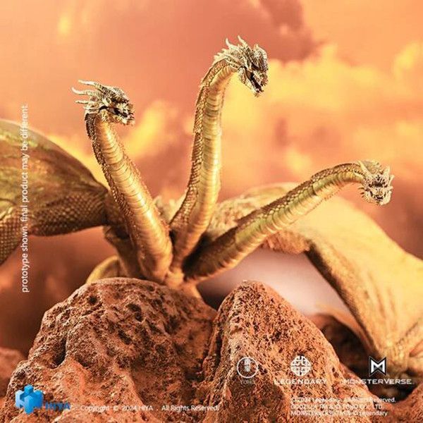 【史派克工廠】結單預購Q2 HIYA 海雅 哥吉拉2019 王者 基多拉 金屬配色 附射線 貨到付款免訂 訂 0420 HIYA 海雅 哥吉拉2019 王者 基多拉 金屬配色 附射線 貨到付款免訂