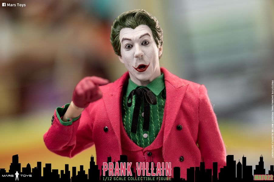 【史派克工廠】結單 預購免運Q2 Mars Toys 惡作劇 惡棍 小丑 1996 1/12布衣 可動 MAT022 0131 Mars Toys 惡作劇 惡棍 小丑 1996 1/12布衣 可動 MAT022