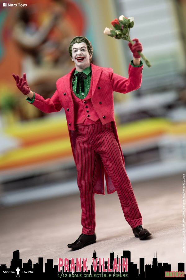 【史派克工廠】結單 預購免運Q2 Mars Toys 惡作劇 惡棍 小丑 1996 1/12布衣 可動 MAT022 0131 Mars Toys 惡作劇 惡棍 小丑 1996 1/12布衣 可動 MAT022