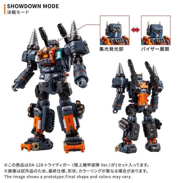 【史派克工廠】預購免運27年3月 戴亞克隆 DA-128 Tridigger 陸上機甲部隊 Ver 1028 戴亞克隆 DA-128 Tridigger 陸上機甲部隊 Ver