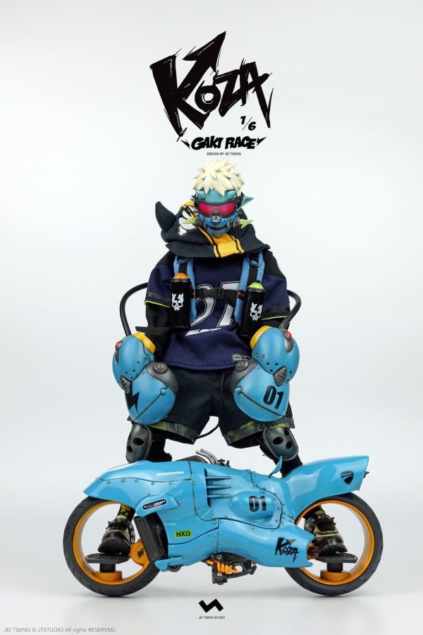 【史派克工廠】現貨 免運 JTSTUDIO GAKi RACE1/6 #1 KOZA 可動人偶 訂 0418 JTSTUDIO GAKi RACE1/6 #1 KOZA 可動人偶 訂