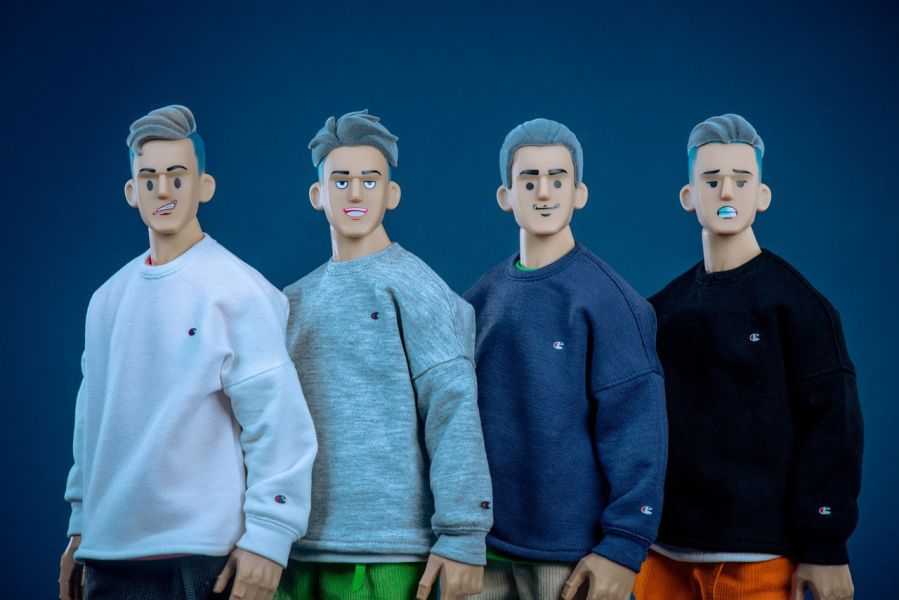 【史派克工廠】結單預購免運24年9月 TrickyMan 1/6 人偶頭雕組4.0 202412a黑色 淺卡色 0802 TrickyMan 1/6 人偶頭雕組4.0 202412a黑色 淺卡色