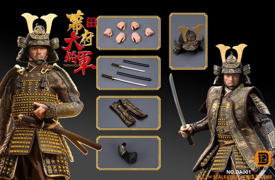 【史派克工廠】預購免運25年Q4 D12TOYS 1/12 掌藏系列 幕府將軍 標準版DA001 豪華人馬旗版 0602 D12TOYS 1/12 掌藏系列 幕府將軍 標準版DA001 豪華人馬旗版