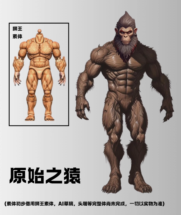 【史派克工廠】結單預購免運25年Q2 Brutal Realm 殘酷領域 6寸 原始猿 0919 Brutal Realm 殘酷領域 6寸 原始猿