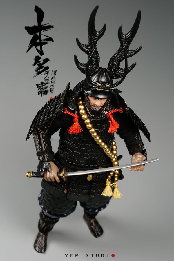 【史派克工廠】結單預購免運24年Q4 YepStudio 1/12 戰國第一猛將 日本之張飛 本多忠勝 NO.0008 0823 YepStudio 1/12 戰國第一猛將 日本之張飛 本多忠勝 NO.0008