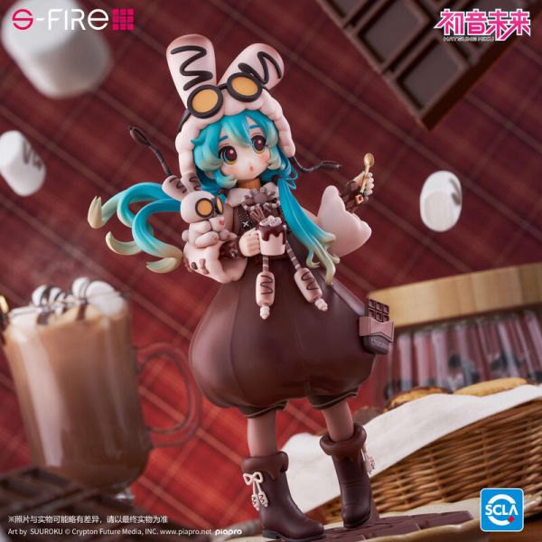 【史派克工廠】結單免運26年3月 SEGA S-FIRE 初音未來 MIKU 棉花糖熱可可Ver 0912 SEGA S-FIRE 初音未來 MIKU 棉花糖熱可可Ver