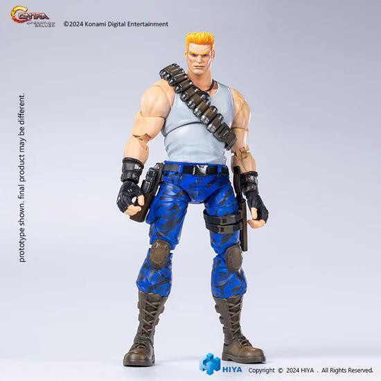 【史派克工廠】結單25年Q2 HIYA 海雅 魂斗羅 Contra 比爾 瑞澤 1/12 1017 HIYA 海雅 魂斗羅 Contra 比爾 瑞澤 1/12