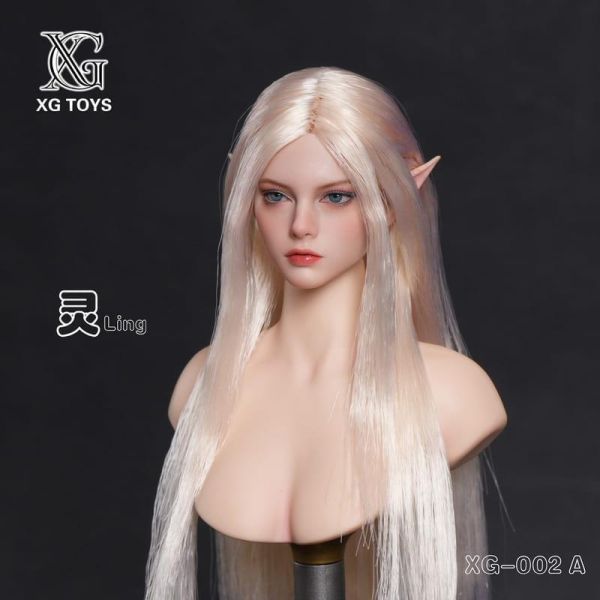 【史派克工廠】預購免運26年Q3 XG Toys星光人偶 1/6 靈公主頭雕 XG-002ABC 共3款 0713 XG Toys星光人偶 1/6 靈公主頭雕 XG-002ABC 共3款