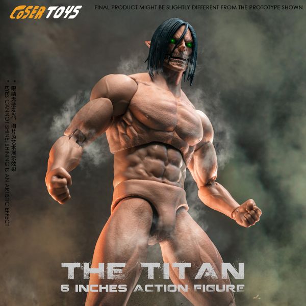 【史派克工廠】結單 預購免運Q2 CoserToys 進擊的巨人 鎧甲巨人 萊納 進擊巨人2.0版 艾連 可選 0609 CoserToys 進擊的巨人 鎧甲巨人 萊納 進擊巨人2.0版 艾連 可選