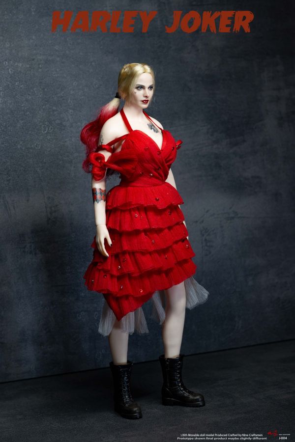 【史派克工廠】結單 預購Q4 九匠Nine Craftsmen 1/6哈莉 小丑女 Harley J-004 無素體 1031 九匠Nine Craftsmen 1/6哈莉 小丑女 Harley J-004 無素體