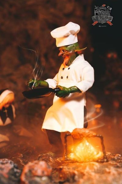 【史派克工廠】預購免運26年7月 精零鍛造 Hopdo Toys 莫西干 哥布林 廚師服 娃衣 1/12 0611 精零鍛造 Hopdo Toys 莫西干 哥布林 廚師服 娃衣 1/12