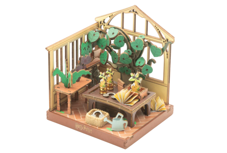 【史派克工廠】結單26年3月 PANTASY 拼奇 哈利波特 DIY小屋 霍格華茲魔法教室 草藥學 1222 PANTASY 拼奇 哈利波特 DIY小屋 霍格華茲魔法教室 草藥學