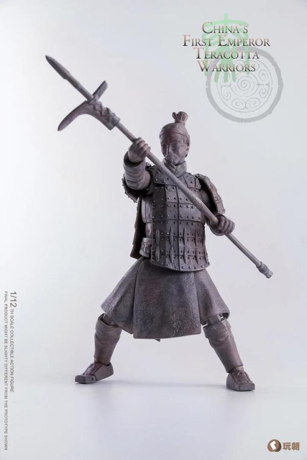 【史派克工廠】預購免運27年Q1 玩朝玩具 1/12 掌心大秦 兵馬俑2.0 普通版 豪華版 原色 灰色 1228 玩朝玩具 1/12 掌心大秦 兵馬俑2.0 普通版 豪華版 原色 灰色