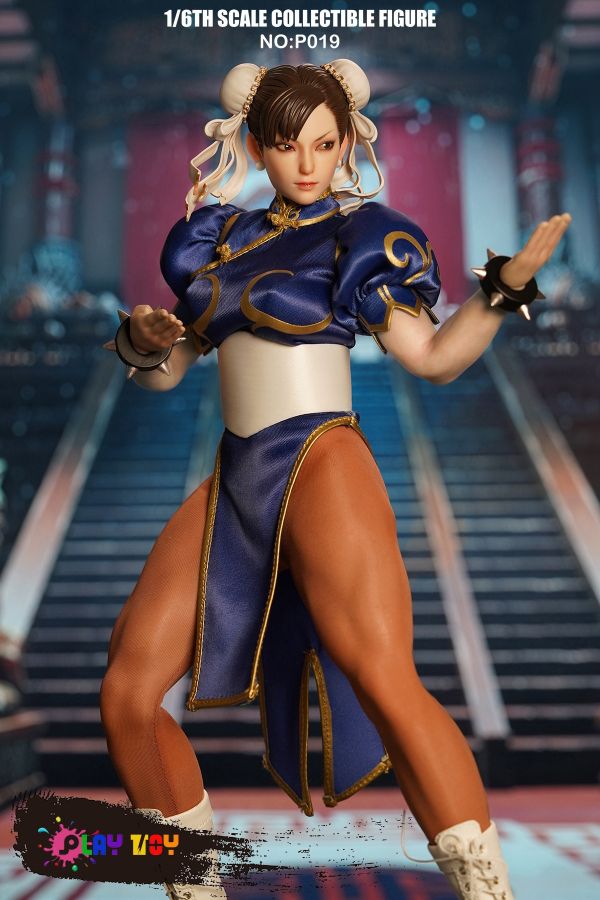 【史派克工廠】結單 預購免運23年Q4 PLAY TOY 1/6 格鬥女神 格鬥天王 春麗 NO:P019 0824 PLAY TOY 1/6 格鬥女神 格鬥天王 春麗 NO:P019