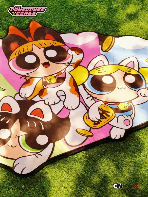 【史派克工廠】結單25年2月 VGT 飛天小女警 地毯 招財貓版 0110 VGT 飛天小女警 地毯 招財貓版