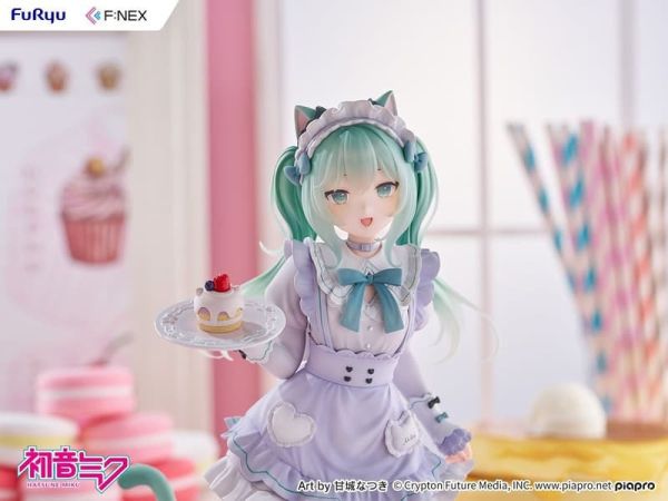 【史派克工廠】預購26年7月 F:NEX 初音未來x甘城夏樹 貓耳女僕 1/7 1201 F:NEX 初音未來x甘城夏樹 貓耳女僕 1/7