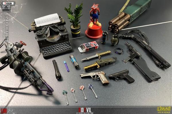 【史派克工廠】預購免運26年Q4 LIMTOYS LiMiNi 1/12 6寸 惡靈古堡 里昂 豪華版 再版 0416 LIMTOYS LiMiNi 1/12 6寸 惡靈古堡 里昂 豪華版 再版