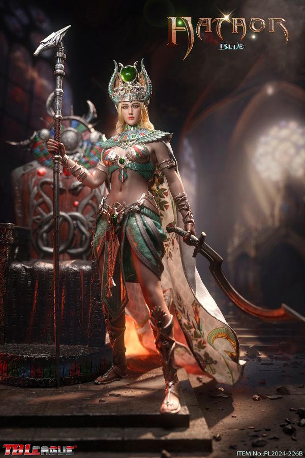 【史派克工廠】結單免運24年Q4 TBLeague 1/6古埃及神話 哈托爾 PL2024-226A 金色款 PL2024-226B 藍色款 0926 TBLeague 1/6古埃及神話 哈托爾 PL2024-226A 金色款 PL2024-226B 藍色款