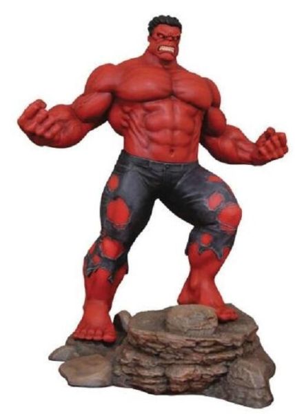 【史派克工廠】(現貨) 盒損 Marvel 漫威 紅浩克 10吋 塗裝完成 現貨 盒損 Marvel 漫威 紅浩克 10吋 塗裝完成